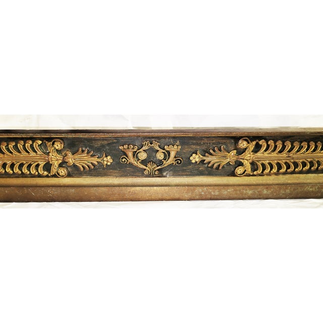 Antique French Empire Style Fireplace Spreader For Sale - Image 4 of 7
