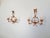 Floral Wall Sconces in Gilt Metal, Italy, 1960, Set of 2 For Sale - Image 9 of 14