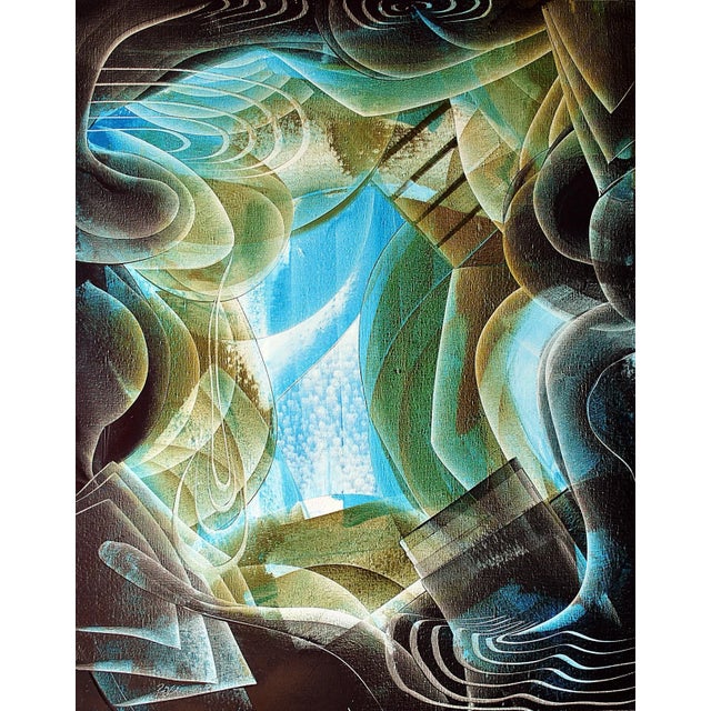 Oil on canvas Self-taught artist Mauricio Paz Viola (b 1985; Carmelo, Uruguay) embarked on his artistic journey early in...