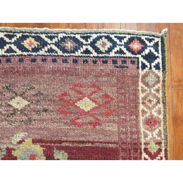 Pigeon Vintage Turkish Anatolian Runner - 3'1" x 11'3" For Sale - Image 17 of 18