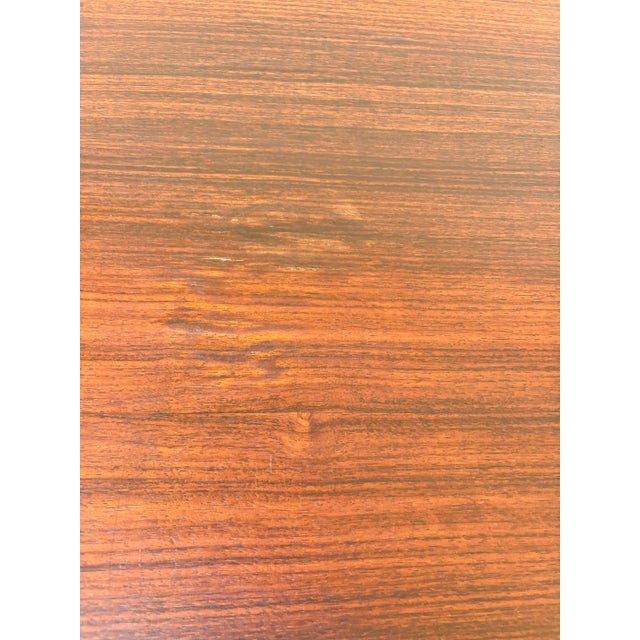 Wood Early 20th Century French Walnut Art Deco Swivel Top Table For Sale - Image 7 of 12