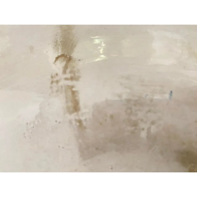 Gray Boulogne sur Mer Faience Dish, France, 19th Century For Sale - Image 8 of 13