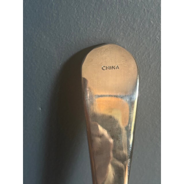 Late 20th Century Late 20th Century Engraved Scrollwork Cake Server, Continental Style For Sale - Image 5 of 5
