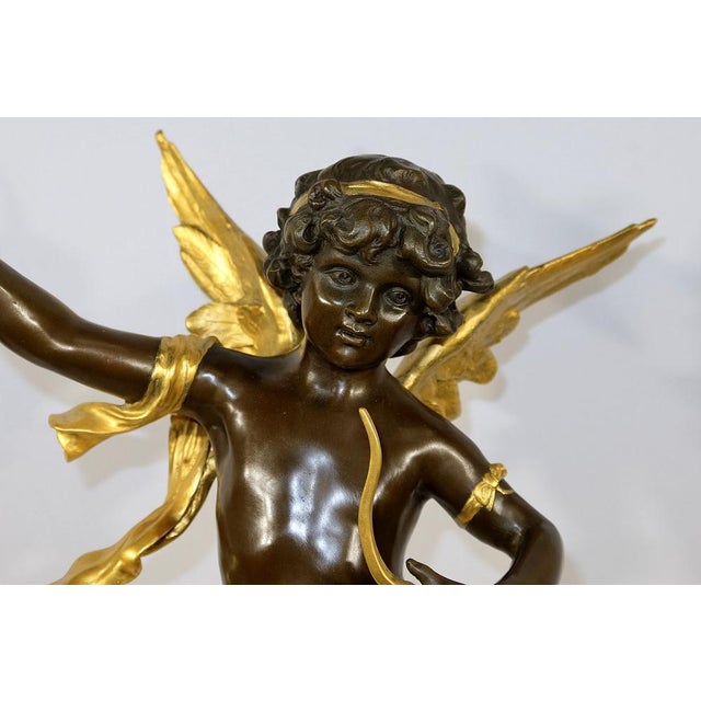 Charles B, Cupid, 1800s, Bronze For Sale - Image 3 of 18
