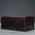 Brown 1990s Rectangular Wood Keepsake Box, Mother of Pearl Inlaid Magpie & Plum Blossom Motif For Sale - Image 8 of 9