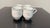 Mid-Century Modern 1960s Sango China Japan Morena 6280 Set of 4 Tea Cups/Coffee Mugs With Platinum Trim For Sale - Image 3 of 4