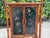 Palecek Vintage Palecek Hand-Painted Bamboo Accent Cabinet With Grasscloth Panels For Sale - Image 4 of 13