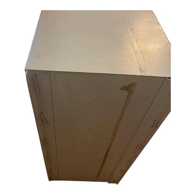 Vintage 30-Door Post Office Box Cabinet With Greek Key & Starburst ...