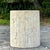 Wood Vintage Coastal Coquina Strip Pedestal For Sale - Image 7 of 8
