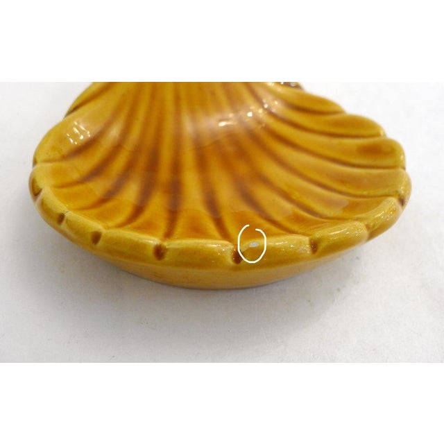Mid-Century Shell-Shaped Dish, Vallauris, 1950s For Sale - Image 6 of 11
