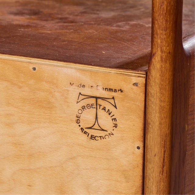 Hans Wegner for Ry Møbler Ry-20 Mid Century Danish Teak and Rattan Highboard Credenza With Hutch For Sale - Image 12 of 12