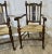 Set of Gothic Carved Oak Carver Chairs For Sale - Image 5 of 7