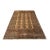 Terracotta Camel Afghan Ersari Hand-Knotted Wool Rug - 6'7" X 9'7" For Sale