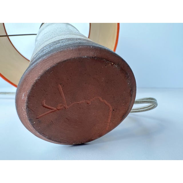 Vintage Table Lamp in Ceramic, 1970s For Sale - Image 6 of 10
