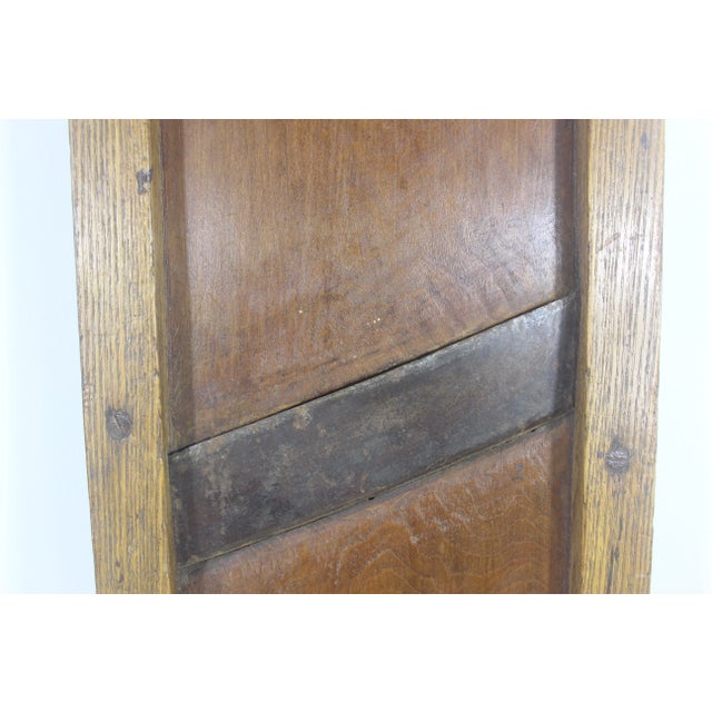 Brown Antique Large Wood Slicer Country Kitchen Wall Decor Primitive Mandolin For Sale - Image 8 of 8