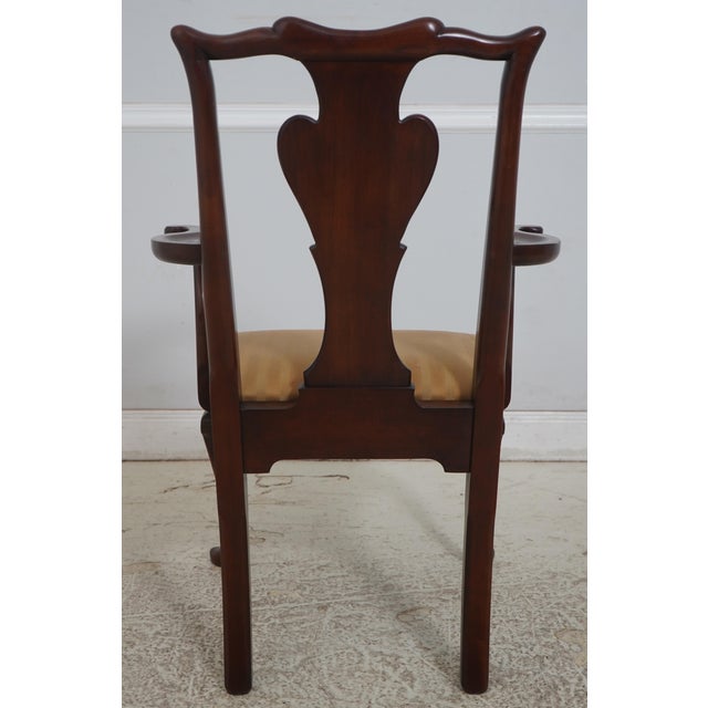 Statton Furniture Set of 6 Statton Old Towne Cherry Dining Chairs For Sale - Image 4 of 18