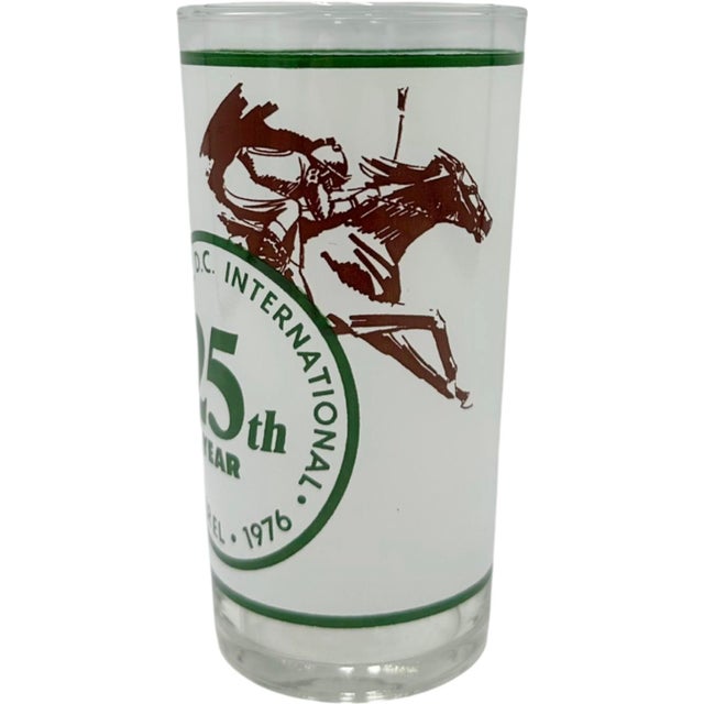 Vintage Set 4 Washington, d.c. International Horse Show Glasses For Sale In Washington DC - Image 6 of 9