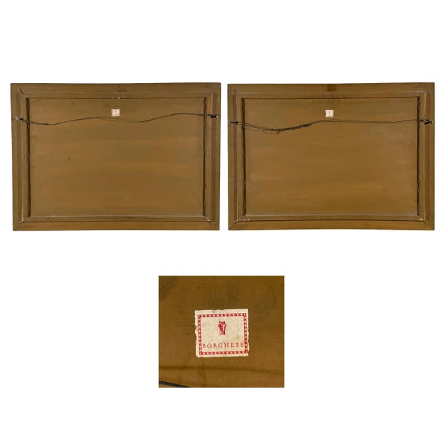 After John Gould (1804-1881), Pair of Framed Antique Lithographs, Borghese Gallery For Sale - Image 15 of 15