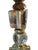 Mid-Century Modern 1950s Crystal and Bronze and Marble Lamp With Crystal Lamp Shade For Sale - Image 3 of 6