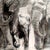 Earthlings Mixed-Media Painting by Guusje Bertholet For Sale
