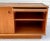 Wood Dyrlund Mid-Century Modern Danish Sliding Door Cabinet Sideboard For Sale - Image 7 of 13