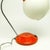 Red Mid-Century Modern Style Desk Lamp from Lidokov, Czechoslovakia, 1970s For Sale - Image 8 of 9