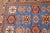 Early 21st Century Contemporary Blue & Yellow Kazak Rug 4'10'' X 6'8'' For Sale - Image 9 of 10