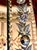 Vintage Venetian Crystal Mirror with Engravings and Beveled Edges, 1920s For Sale - Image 10 of 11