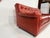 Early 21st Century Classic Leather Tufted Red Top-Grain Sofa For Sale - Image 5 of 8