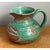 Vintage Green and Brown Ceramic Pitcher For Sale - Image 11 of 13