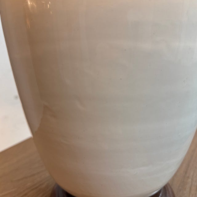 Late 20th Century Classic Amphora Ceramic Table Lamp For Sale - Image 12 of 12
