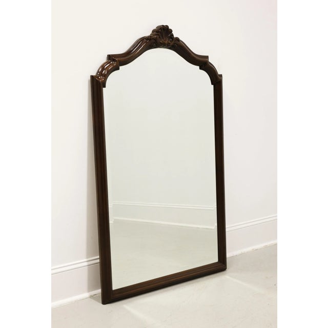 Brown Century Cardella Collection Cherry Italian Provincial Beveled Wall Mirror - B For Sale - Image 8 of 8