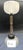 Italian 1960s Frosted and Clear Murano Glass Table Lamp For Sale - Image 3 of 9