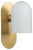 Odyssey SM Brass Wall Sconce by Schwung For Sale