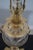 Traditional Pair Rams Head Brass & Crystal Regency Lamps For Sale - Image 3 of 10