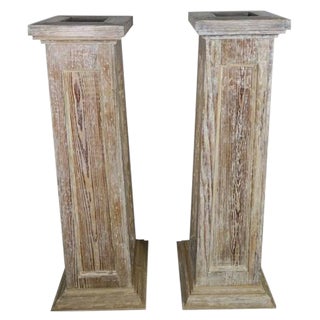 Swedish 19th Century Pedestals - A Pair For Sale