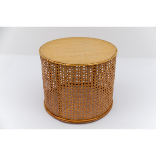 Mid-Century Modern Viennese Wicker Basket, Austria, 1950s For Sale - Image 9 of 10