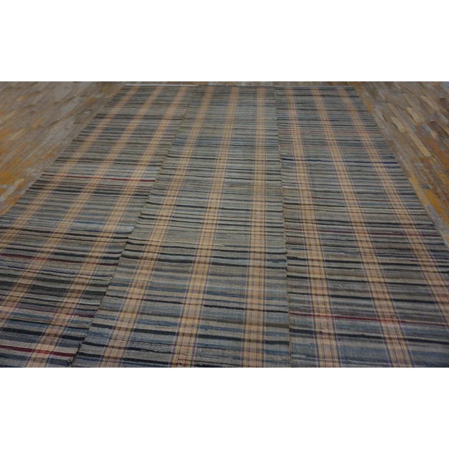 American Late 19th Century American Shaker Rag Rug ( 8'10" x 11'3" - 270 x 343 ) For Sale - Image 3 of 8