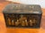 19th Century English Chinoiserie Papier-Maché Tea Caddy For Sale - Image 14 of 16