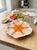 Orange Hand-Painted South African Ceramic Sea Urchin Platter For Sale - Image 8 of 12