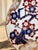 Mid-Century Apple Blossom Motif Gold Imari Decorative Plate For Sale In Seattle - Image 6 of 9