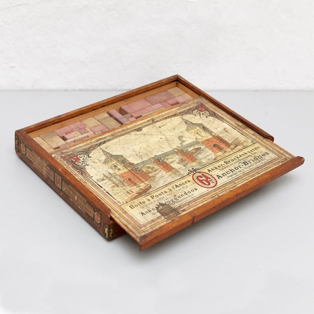 Series 6A Anchor Stone Blocks Building Toy by Richters Germany, 1900 For Sale - Image 13 of 16