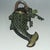 Vintage Nepalese Brass Fish Padlock With Skeleton Keys - Tibetan Style Lock For Sale - Image 9 of 9
