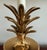 Pair Frederick Cooper Classic Modern Hollywood Regency Pineapple Polished Brass Table Lamps With Black Tole Shades For Sale - Image 12 of 18