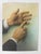 Early 20th century colortone advertising photograph of counting hands. Unsigned. Unframed, edge and corner wear.