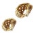 Metal Vintage Tiffany & Co. Vannerie Basket Weave Yellow Gold Hoop Earrings, A Pair For Sale - Image 7 of 13