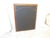 This modern, scooped cove pine miror with old patina and faux worming is 34"H x 28"W and hangs vertically, though you can...