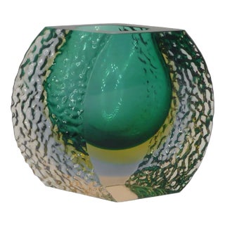 Submerged Vase attributed to Alessandro Mandruzzato, 1960s For Sale
