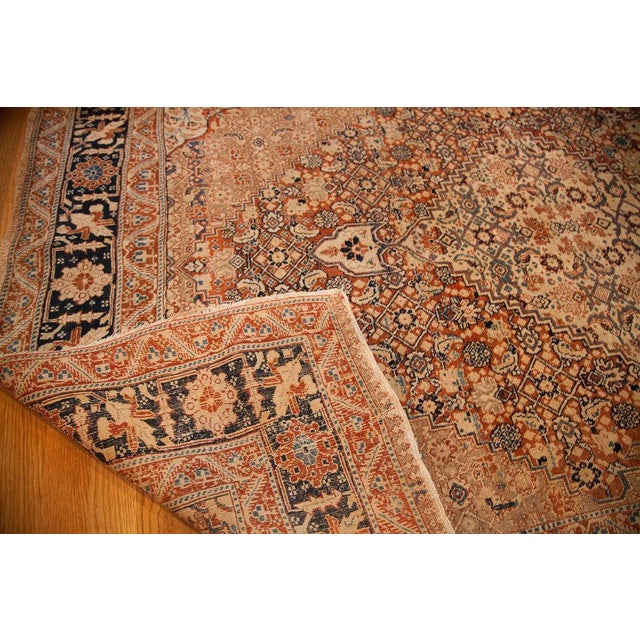 Fine Antique Tabriz Area Rug - 4'4" x 5'10" For Sale - Image 13 of 17