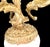 Antique French Art Nouveau Bronze 4-Light Chandelier with Frosted Glass Tulip Flower Shades and Acanthus Leaves, 1890s For Sale - Image 17 of 18